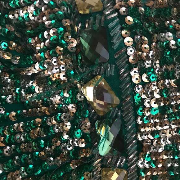 Sherri Hill Sequin and Gem Short Prom Dress - Picture 8 of 8